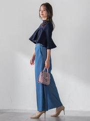 オーロララメデニムパンツ