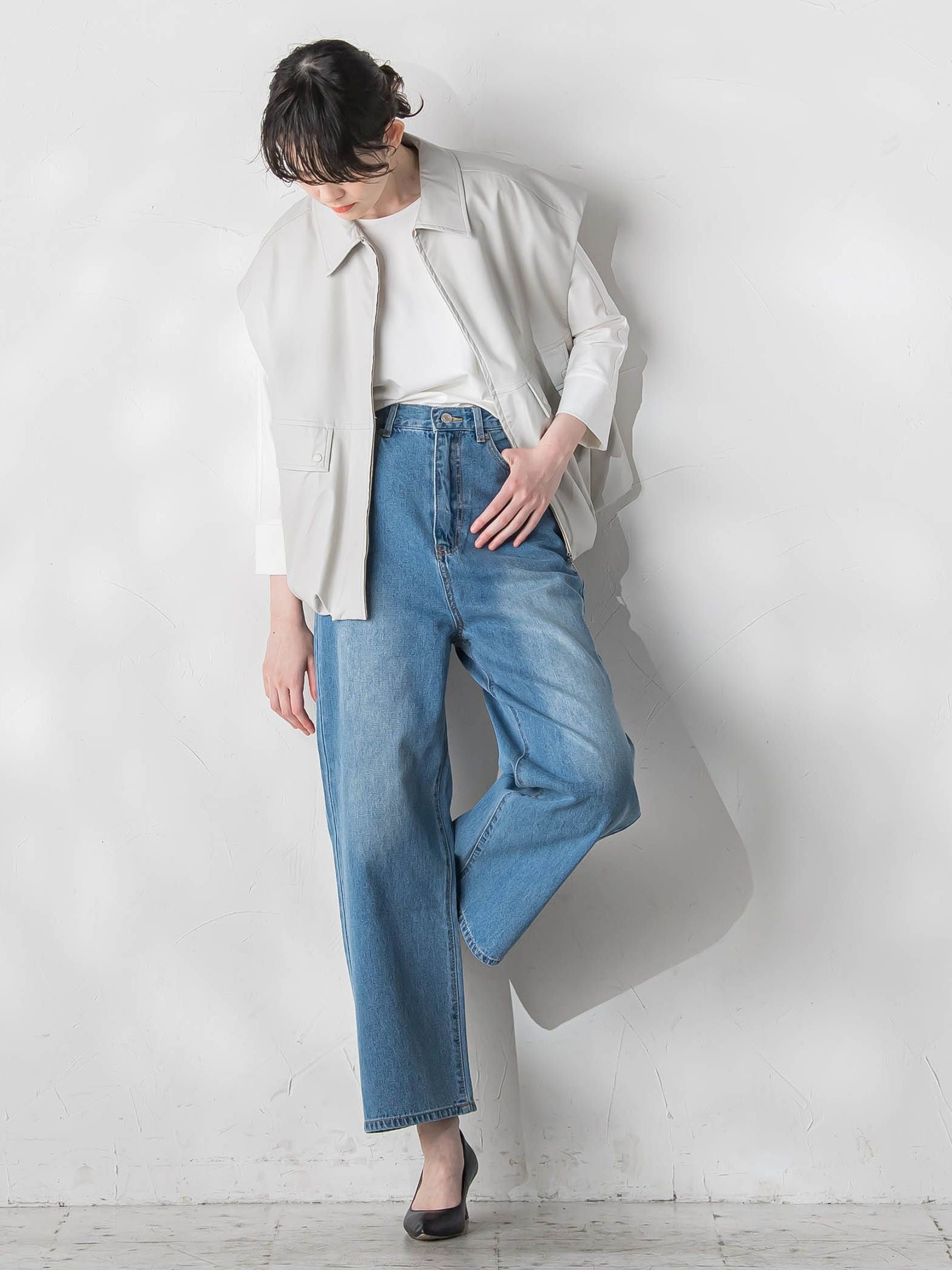 【WEB&一部店舗限定】合成皮革ブルゾン