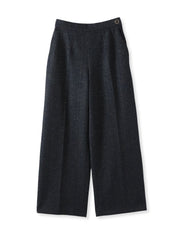 ツイードラメワイドパンツ