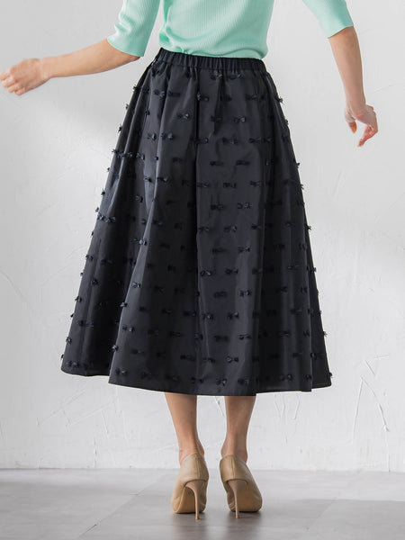 リボンジャガードスカート