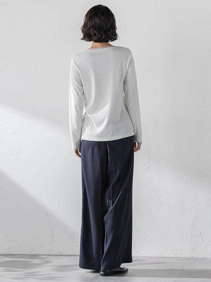 ラメテレコカットソー