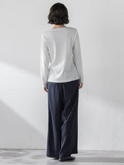 ラメテレコカットソー