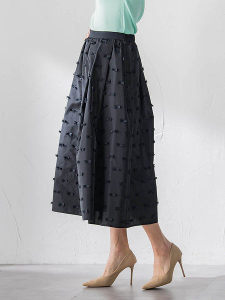 リボンジャガードスカート
