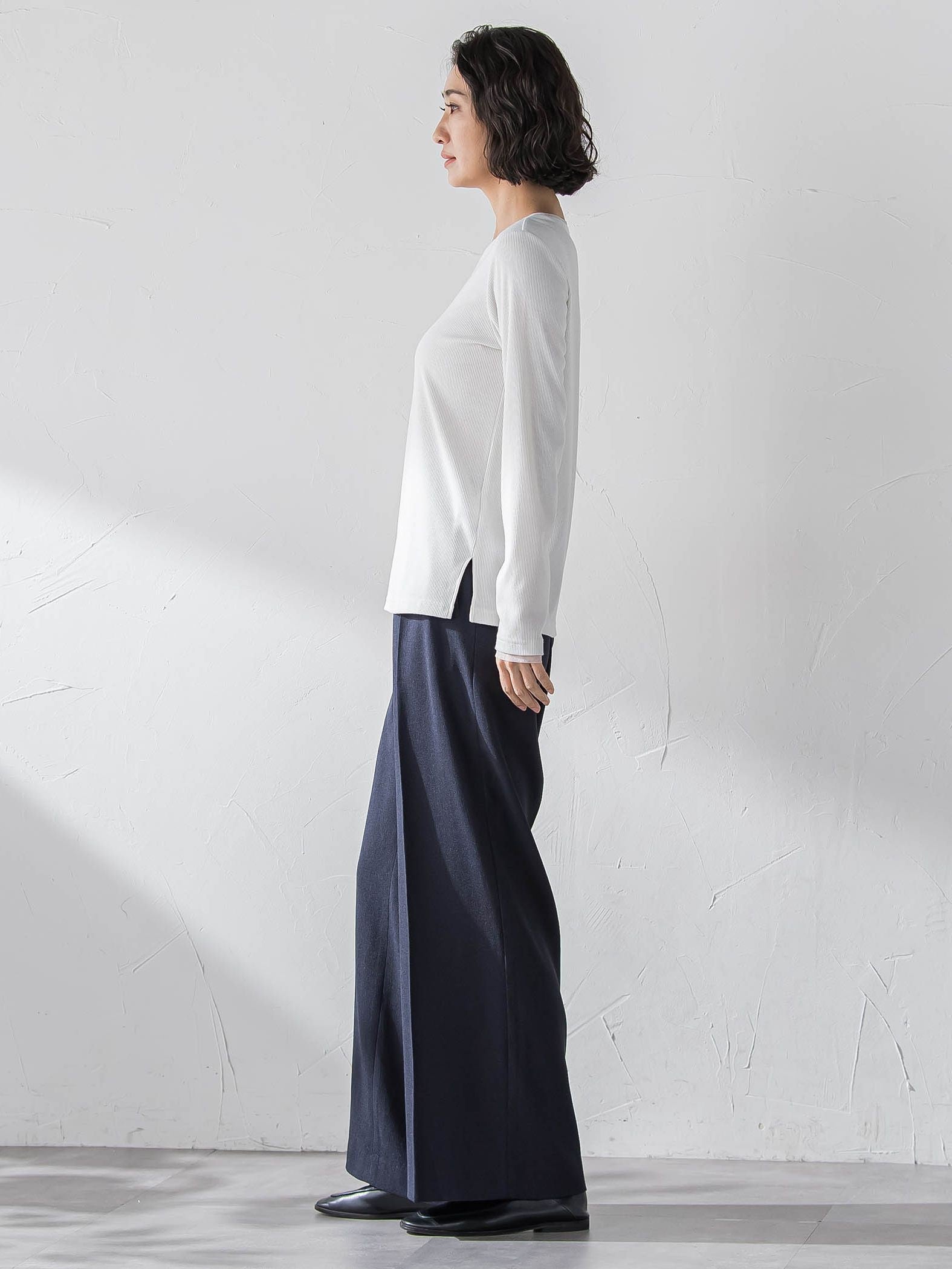 ラメテレコカットソー