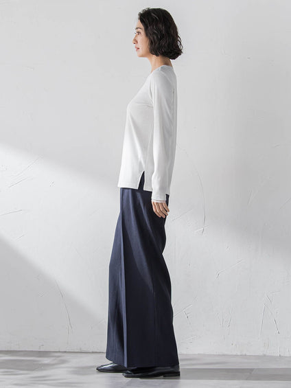 ラメテレコカットソー