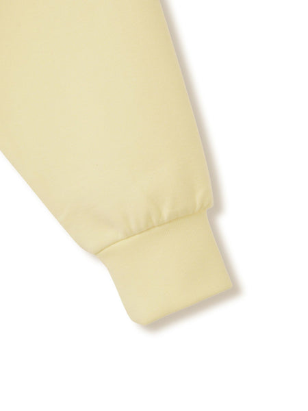 オーバーサイズダブルフェイスプルオーバー