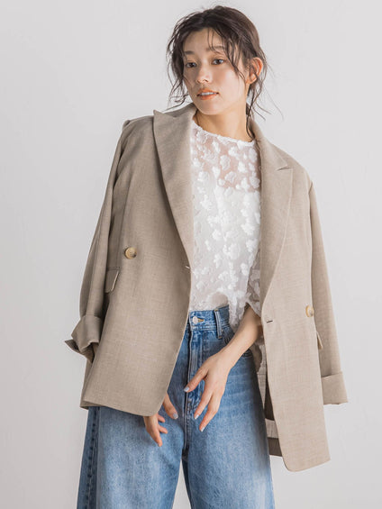 ASAMI3rdテーラードジャケット≪手洗い可能≫