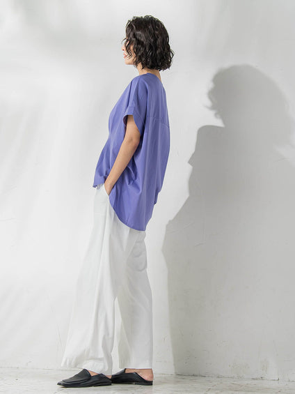 【WEB限定】ハイテンションワイドパンツ≪洗濯機で洗える≫