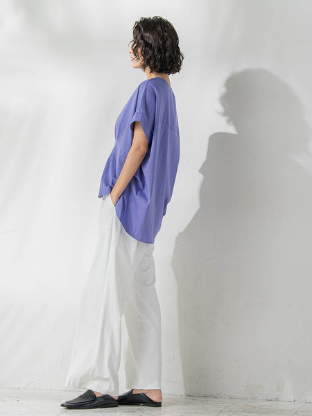 【WEB限定】ハイテンションワイドパンツ≪洗濯機で洗える≫