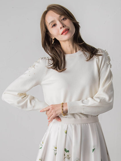 ショルダービジューニット