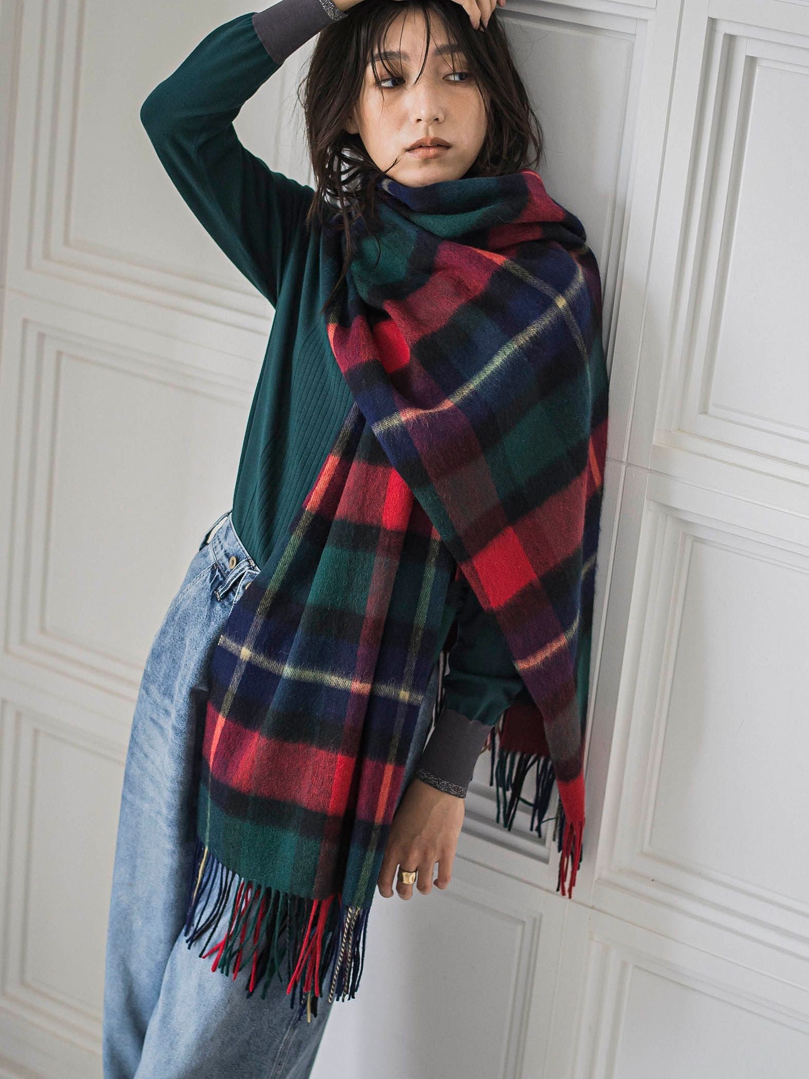 【TWEEDMILL】大判ストール