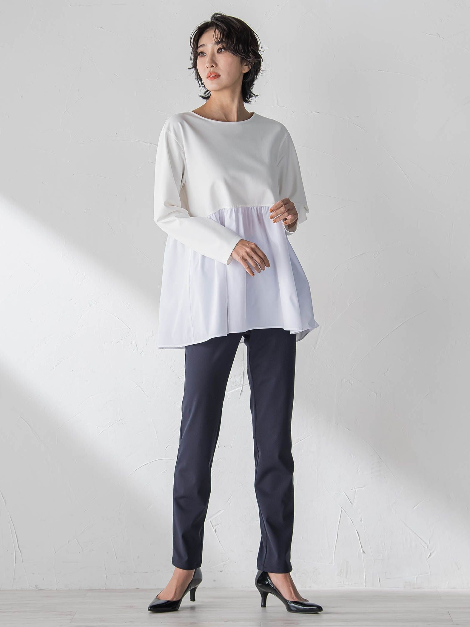 【WEB限定/大きいサイズ】”愛され定番”美脚レギパン