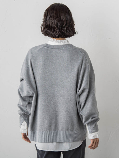 【WEB限定】”3コーデが叶う2点セット”ニット×シャツ