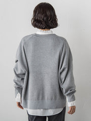 【WEB限定】”3コーデが叶う2点セット”ニット×シャツ