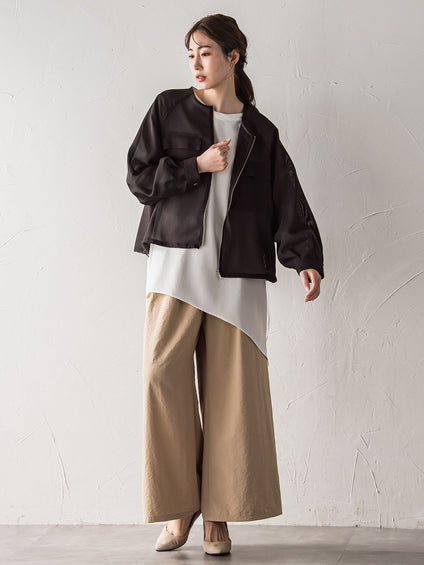 【WEB限定】メッシュブルゾン