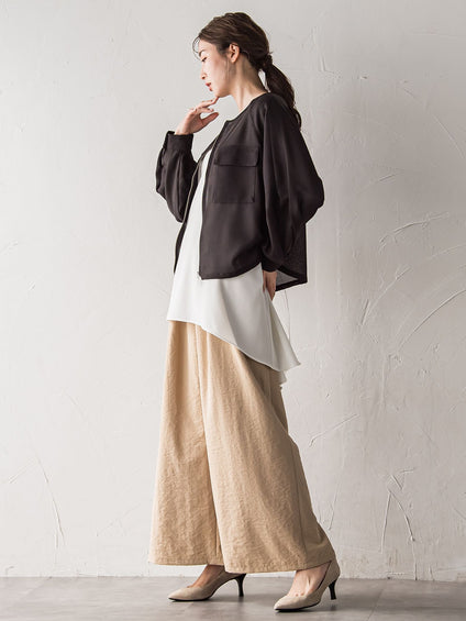 【WEB限定】メッシュブルゾン