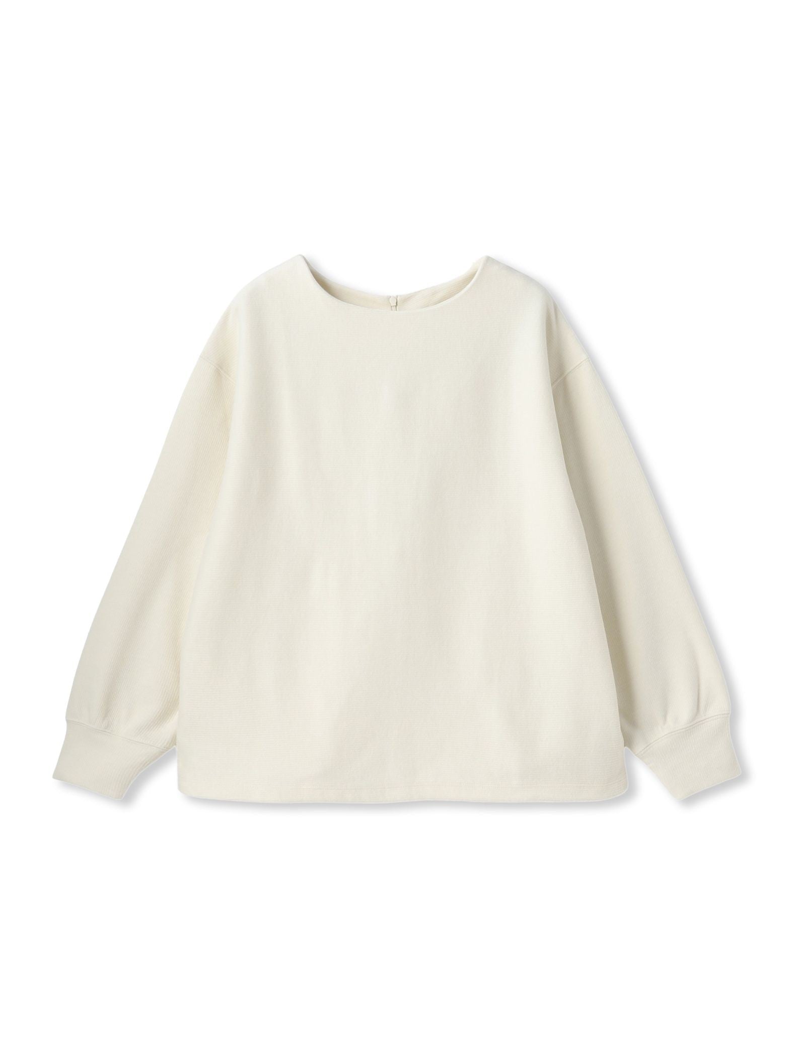 ニットコーデュロイカットソー≪手洗い可能≫