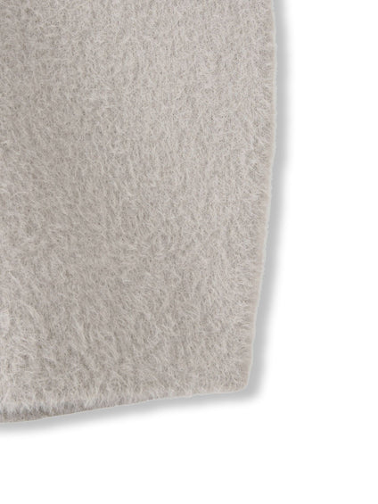 フェレットタッチWフェイスボクシーニット≪手洗い可能≫