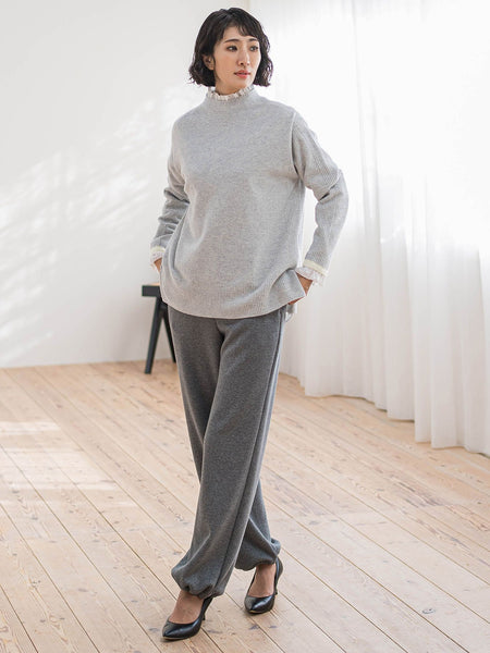 配色CHESSニット