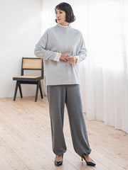 配色CHESSニット