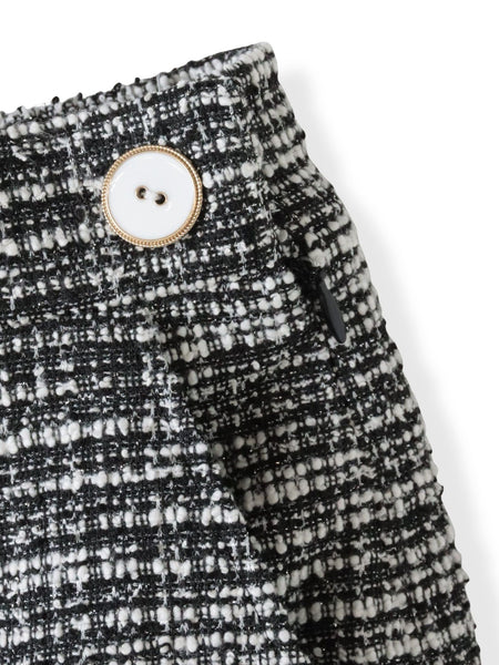 ツイードラメワイドパンツ