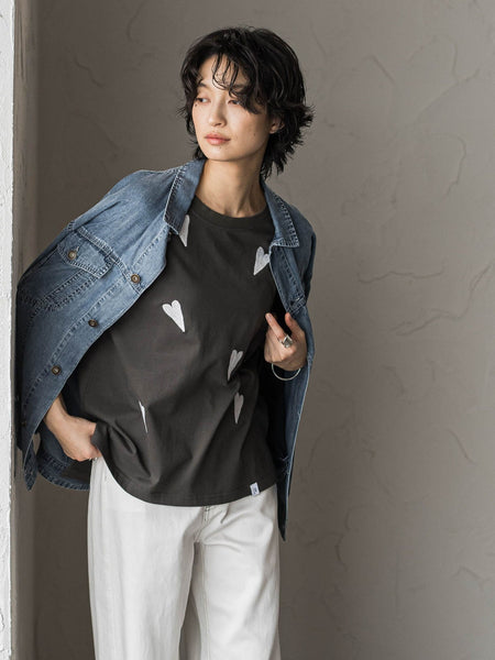 【40周年限定】LOVE刺繍ルーズTシャツ