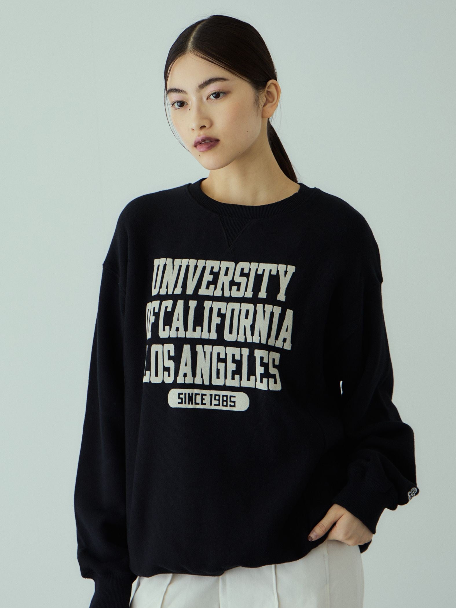 トンプキン裏毛カレッジロゴプルオーバー≪洗濯機で洗える≫