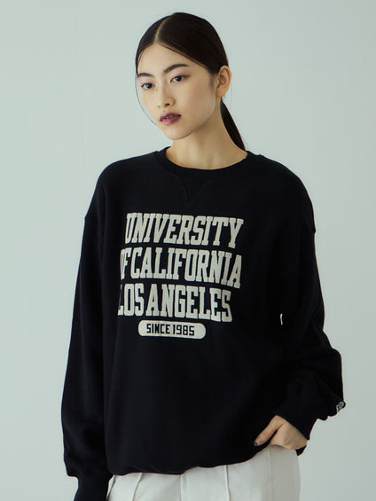 トンプキン裏毛カレッジロゴプルオーバー≪洗濯機で洗える≫