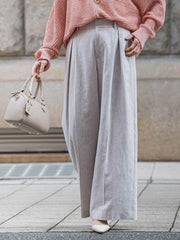 【カタログ掲載】クラシックポリリネンヘリンボンパンツ