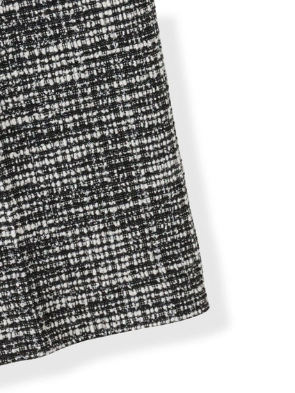 ツイードラメワイドパンツ