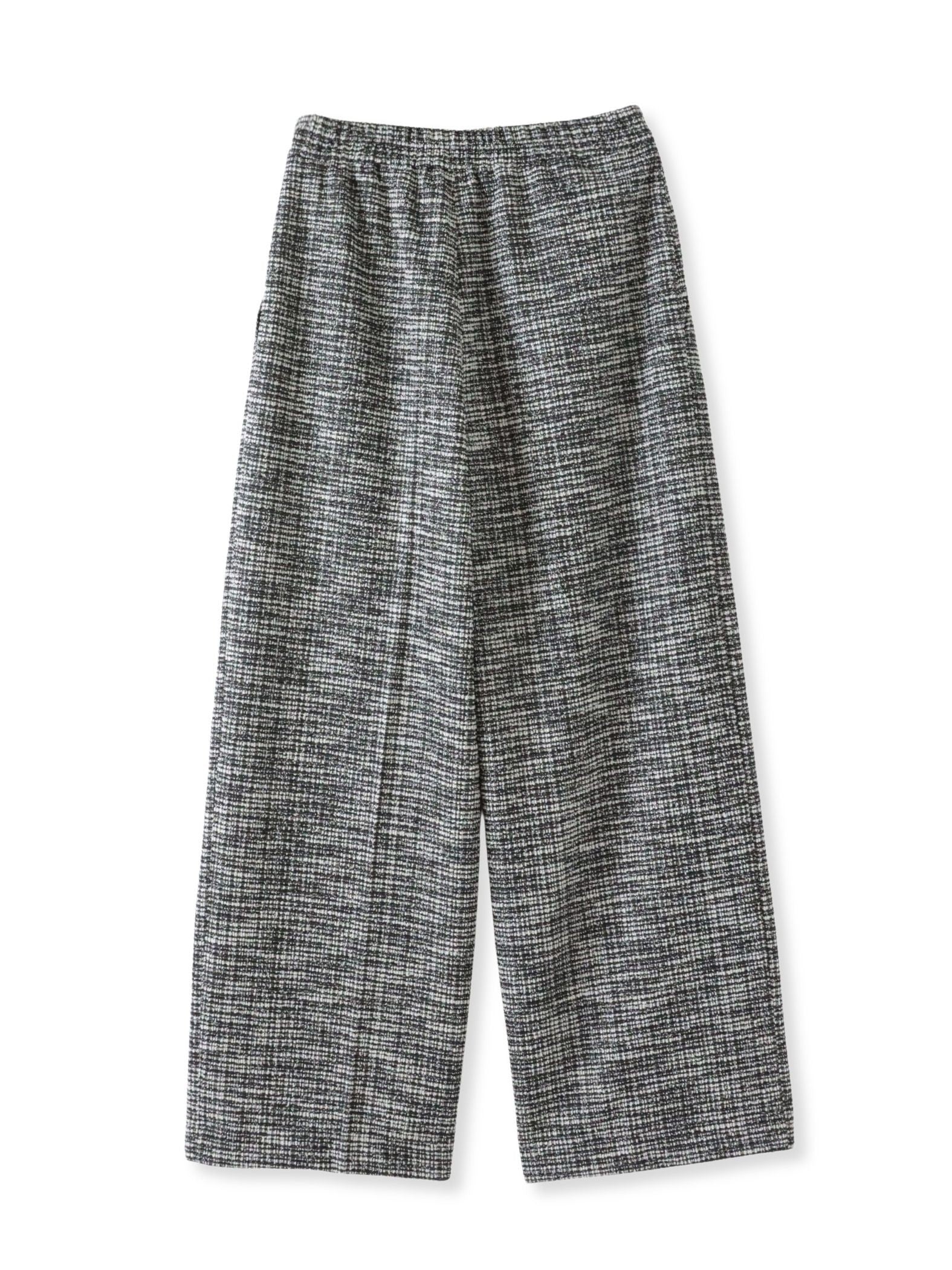 ツイードラメワイドパンツ
