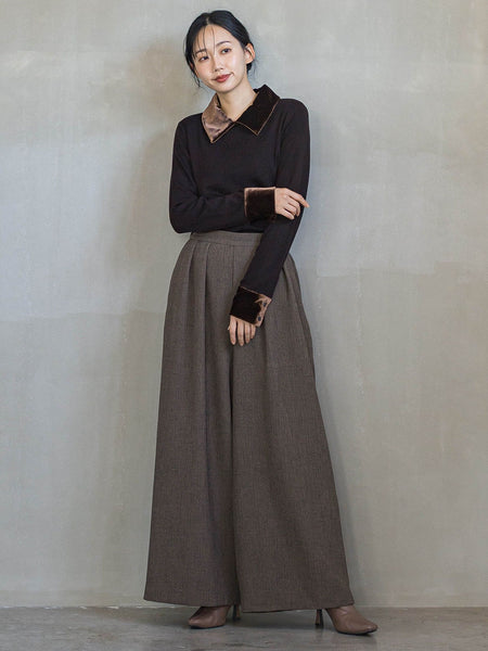 ツィードタックスカパン≪洗濯機で洗える≫