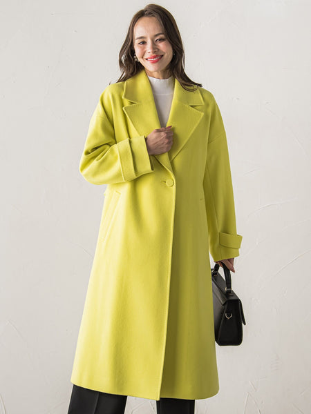 テーラードカラーコート