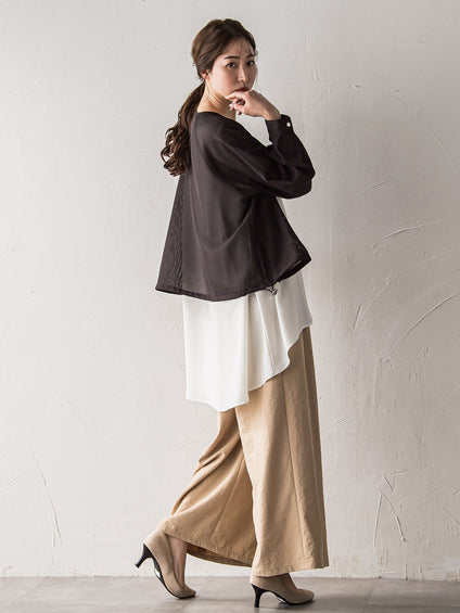 【WEB限定】メッシュブルゾン