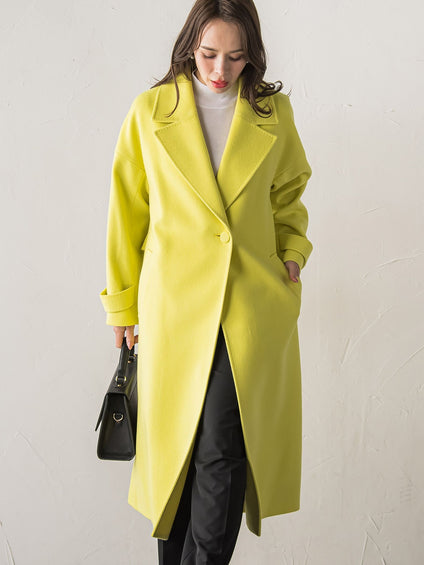 テーラードカラーコート