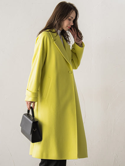 テーラードカラーコート