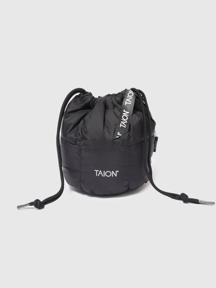 【TAION】ドロストダウンショルダーバッグ《手洗い可能》