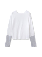 2WAYラメカフスインナー≪洗濯機で洗える≫