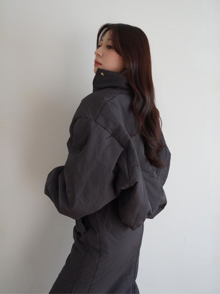 ［SET］Padded Blouson×Skirt Setup≪手洗い可能≫