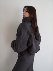 ［SET］Padded Blouson×Skirt Setup≪手洗い可能≫