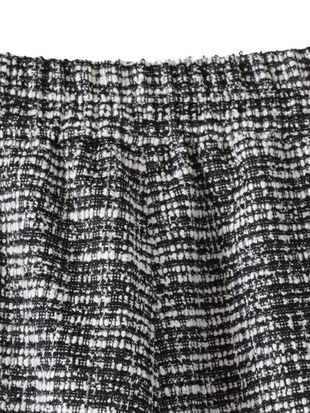 ツイードラメワイドパンツ