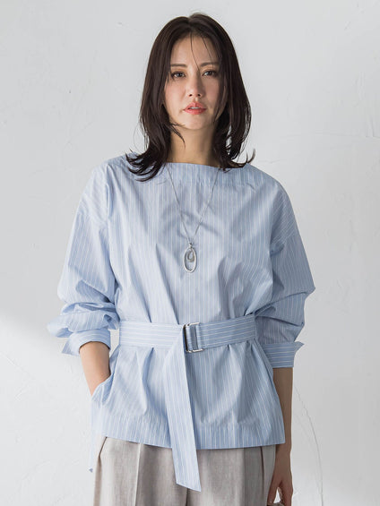 レイヤーオーバルネックレス