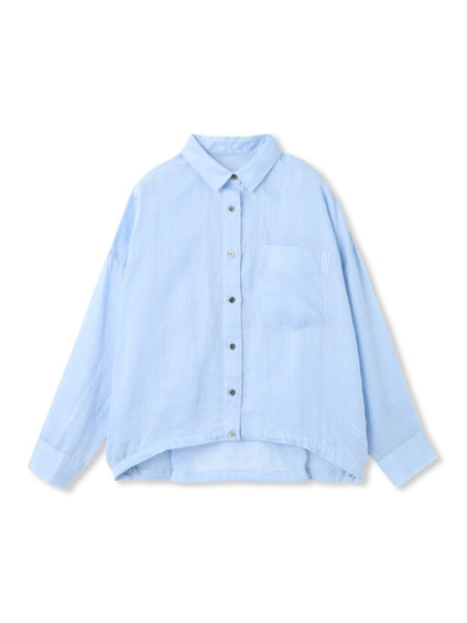 ラスターラミーカルゼバックドロストヘムシャツ