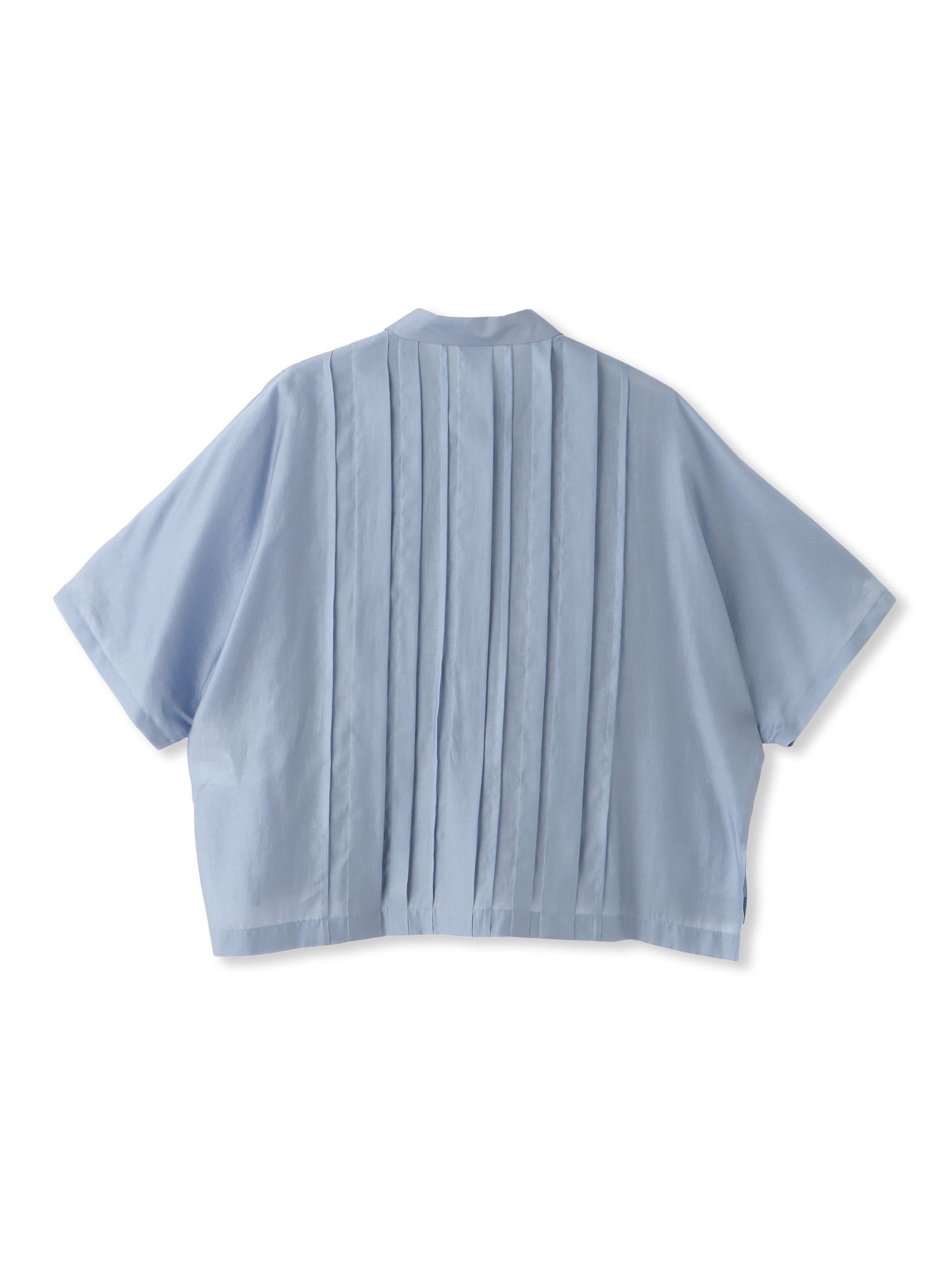 ピンタックレースブラウス≪手洗い可能≫