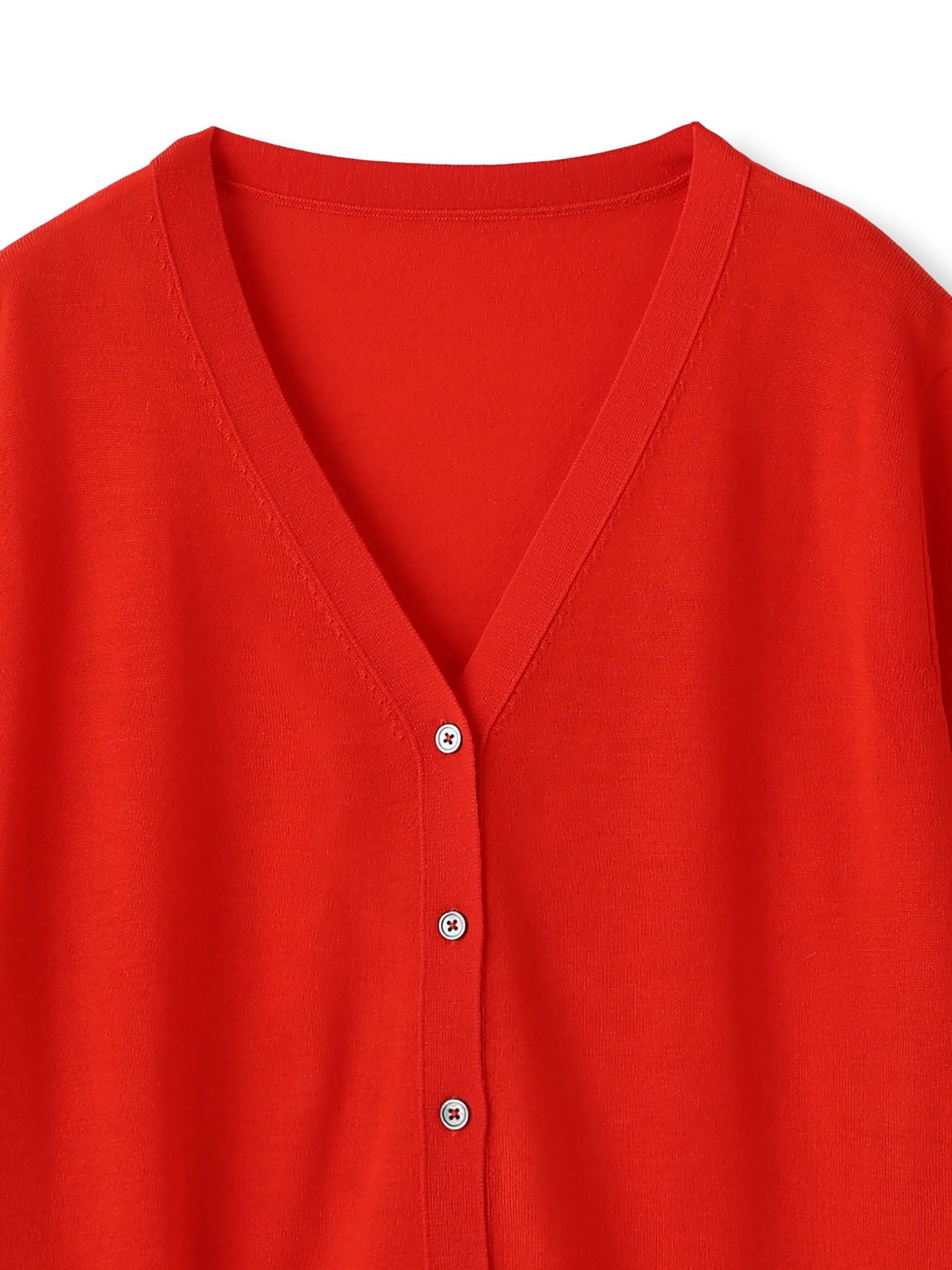 【WEB限定】ウォッシャブルウールカーディガン≪洗える≫