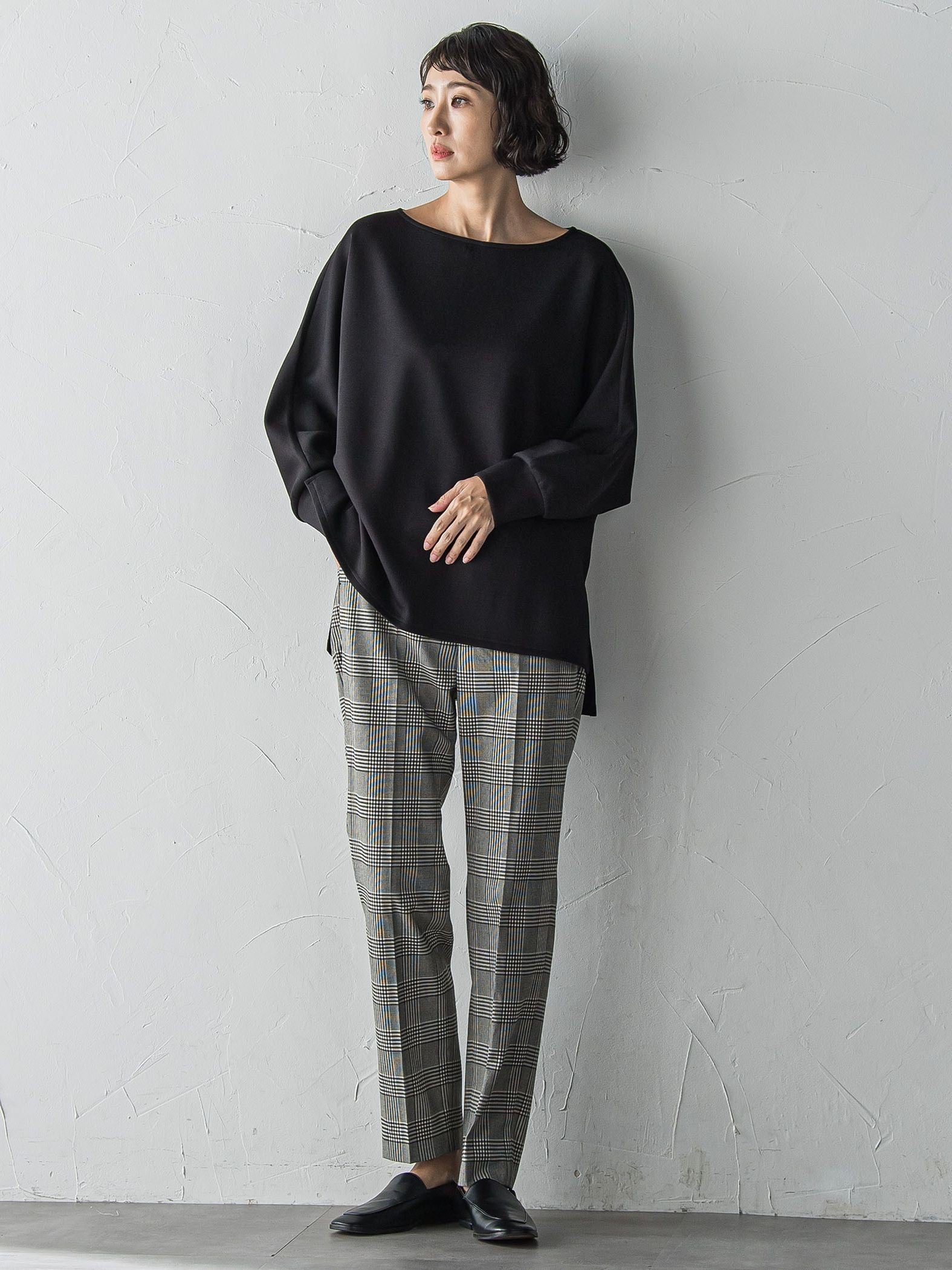 【WEB限定】”もっちり素材”ダンボールドルマンプルオーバー≪手洗い可能≫