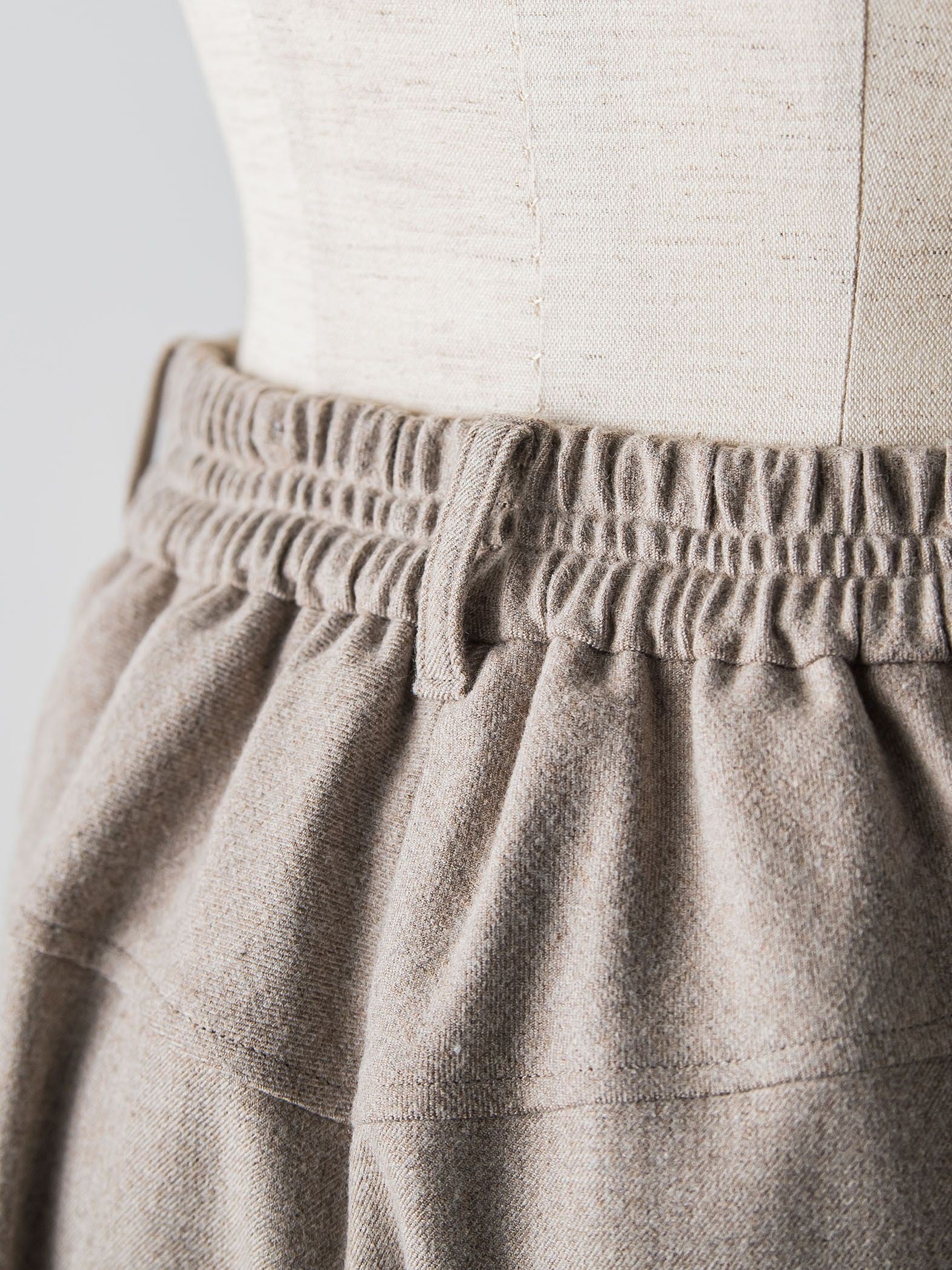 両面起毛ワイドパンツ≪WEB限定13号/洗える/セットアップ対応≫