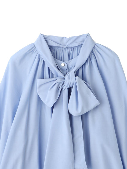 クリアローンワイドボウタイブラウス