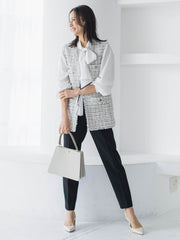 LUSTROツイードジレ