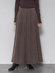 【新色追加】【ゆるっと上品】私に似合うキュロットパンツ≪手洗い可能≫